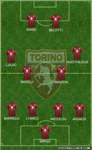 Torino Formation 2018