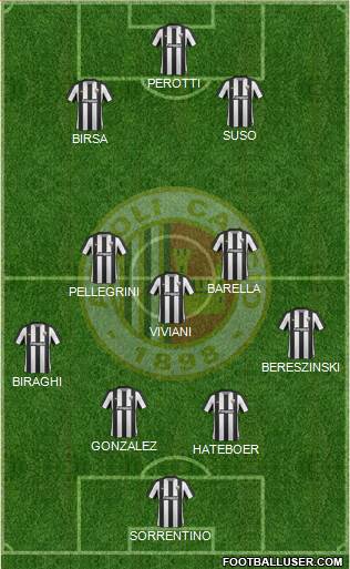 Ascoli football formation