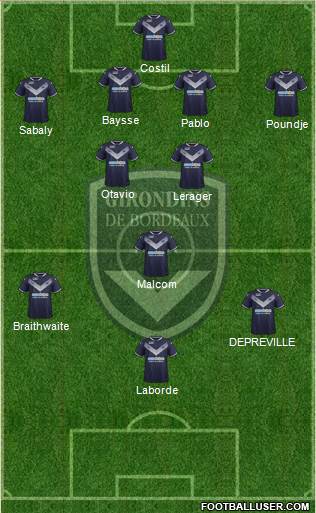 FC Girondins de Bordeaux Formation 2018