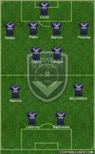 FC Girondins de Bordeaux Formation 2018