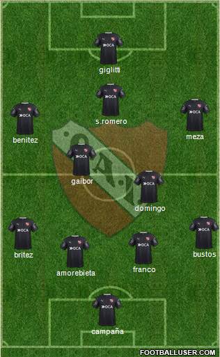 Independiente Formation 2018