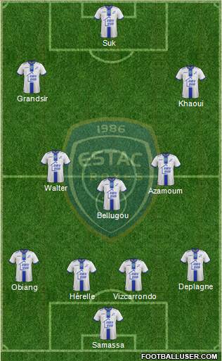 Esperance Sportive Troyes Aube Champagne Formation 2018