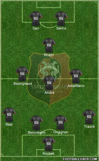 Stade Rennais Football Club Formation 2018