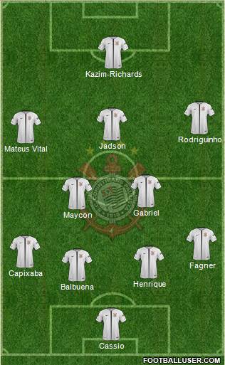 SC Corinthians Paulista Formation 2018