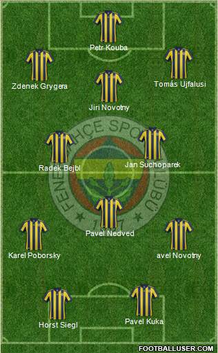 Fenerbahçe SK Formation 2018