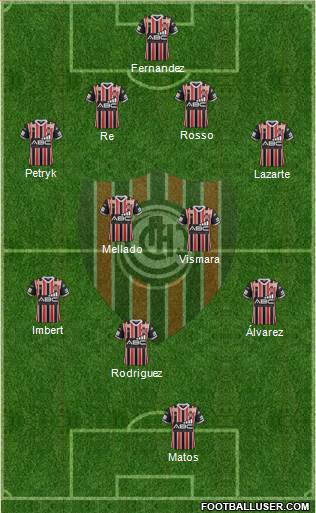 Chacarita Juniors Formation 2018
