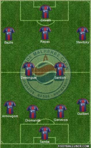 Stade Malherbe Caen Basse-Normandie Formation 2018