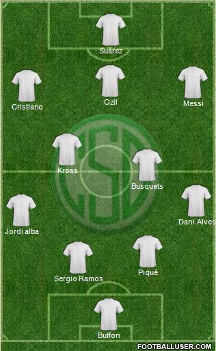 Sportivo Desamparados Formation 2018