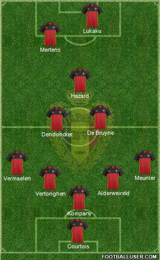 Belgium Formation 2018