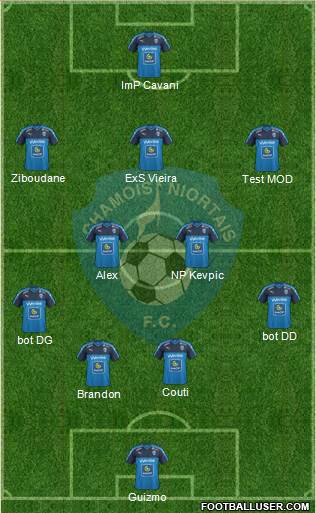 Chamois Niortais Football Club Formation 2018