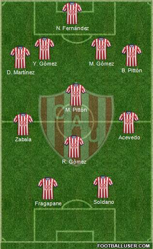 Unión de Santa Fe Formation 2018