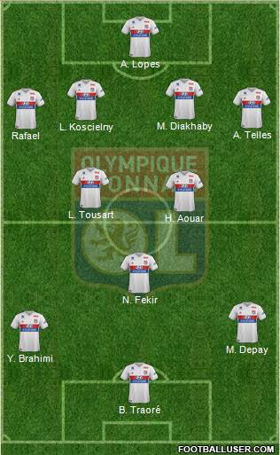 Olympique Lyonnais Formation 2018