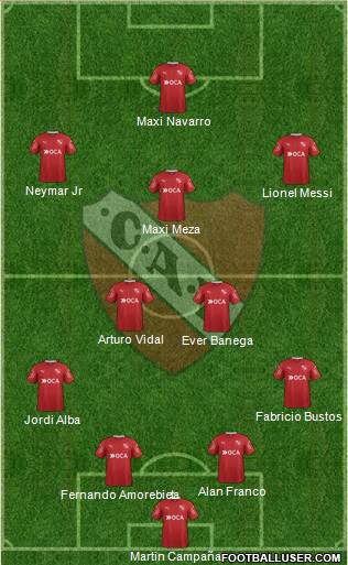 Independiente Formation 2018