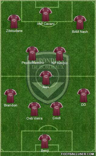 FC Girondins de Bordeaux Formation 2018