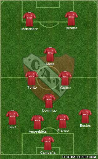 Independiente Formation 2018