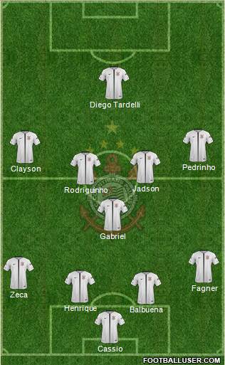 SC Corinthians Paulista Formation 2018