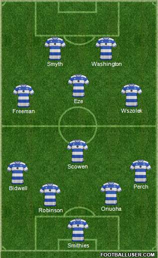 Queens Park Rangers Formation 2018