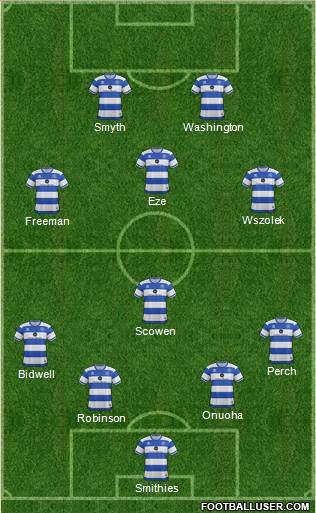 Queens Park Rangers football formation