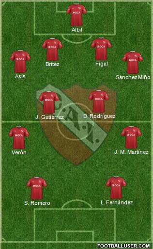 Independiente Formation 2018