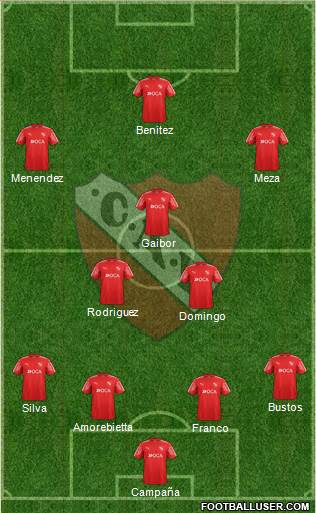 Independiente Formation 2018