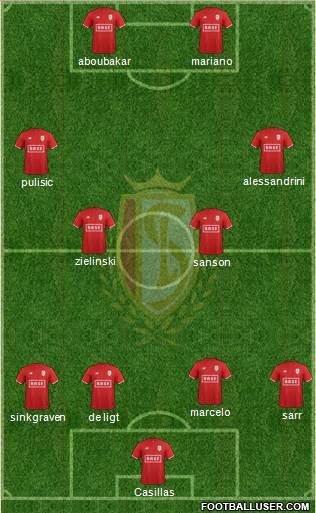 R Standard de Liège football formation