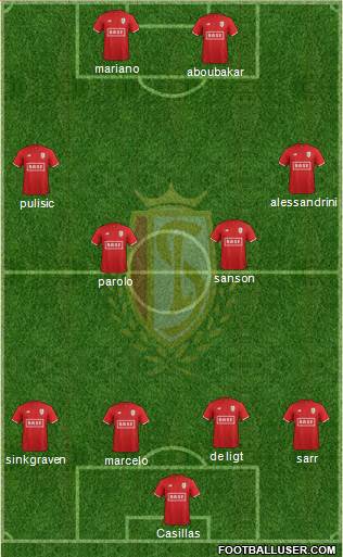 R Standard de Liège Formation 2018