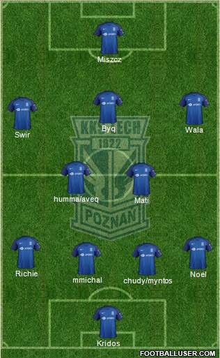 Lech Poznan Formation 2018