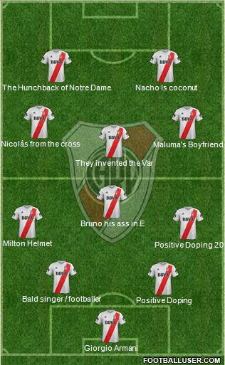 River Plate Formation 2018