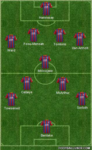 Crystal Palace Formation 2018