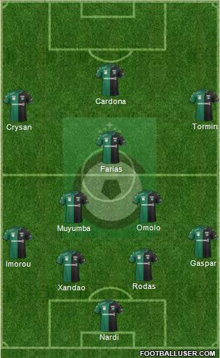 KSV Cercle Brugge Formation 2018