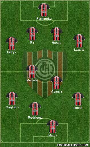 Chacarita Juniors Formation 2018