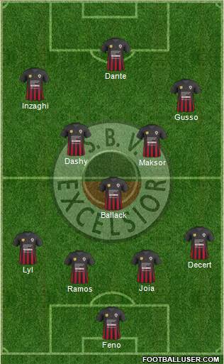 SBV Excelsior Formation 2018