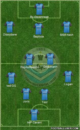 Tours Football Club Formation 2018