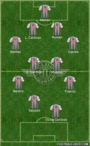 C Libertad Formation 2018