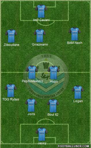 Tours Football Club Formation 2018