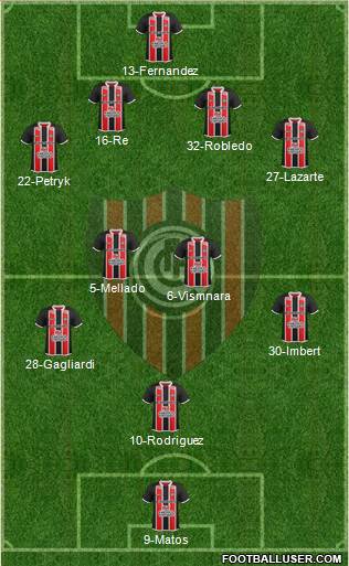 Chacarita Juniors Formation 2018
