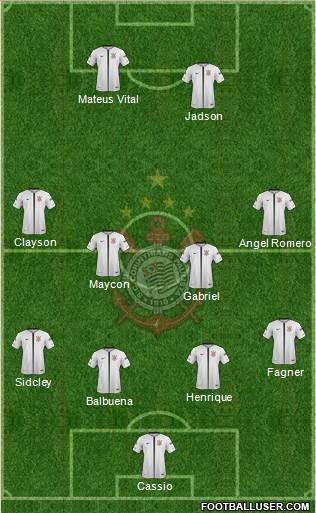 SC Corinthians Paulista Formation 2018