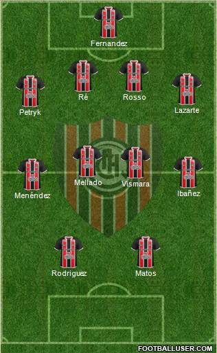 Chacarita Juniors Formation 2018