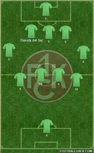 1.FC Kaiserslautern Formation 2018