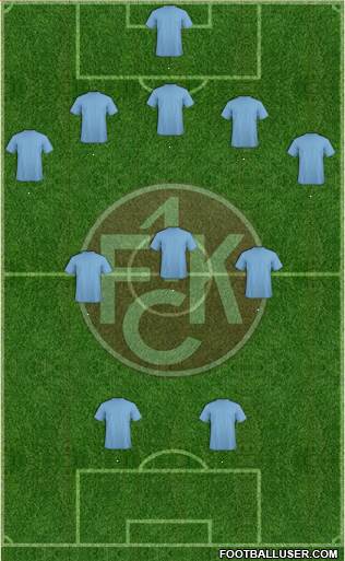 1.FC Kaiserslautern football formation