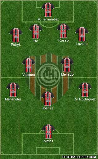 Chacarita Juniors Formation 2018
