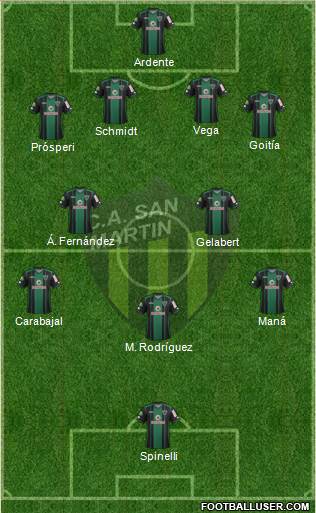 San Martín de San Juan Formation 2018