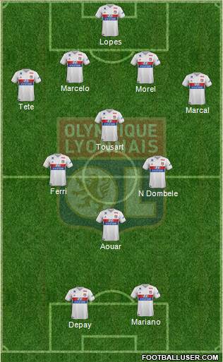Olympique Lyonnais Formation 2018