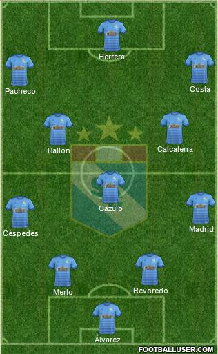 C Sporting Cristal S.A. Formation 2018