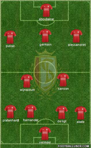 R Standard de Liège Formation 2018