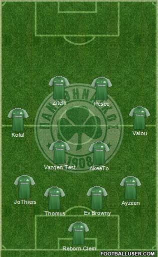 Panathinaikos AO Formation 2018