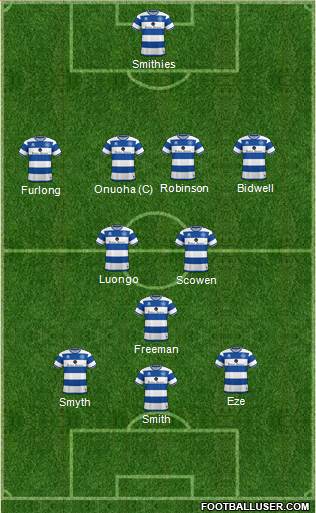 Queens Park Rangers football formation