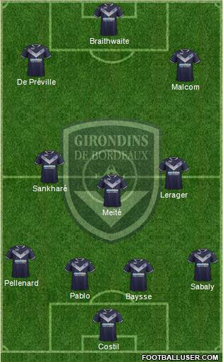 FC Girondins de Bordeaux Formation 2018