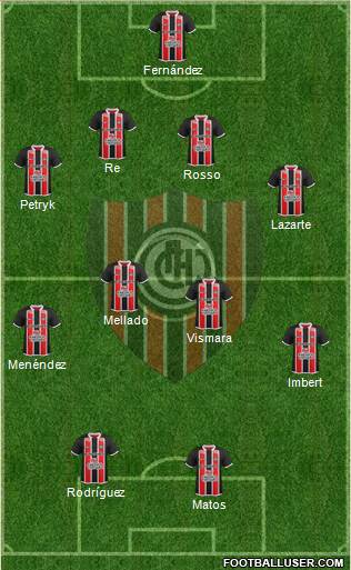Chacarita Juniors Formation 2018