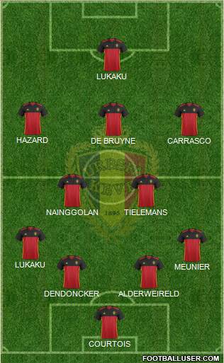 Belgium Formation 2018